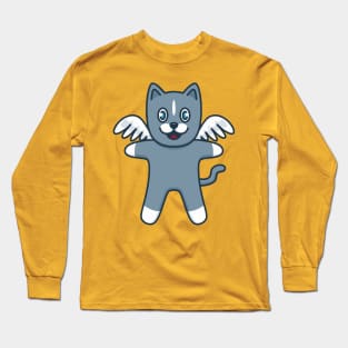 cute Cat angle Long Sleeve T-Shirt